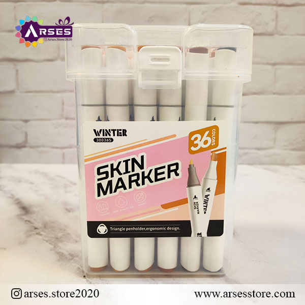 ماژیک 36 رنگ طیف پوستی وینتر