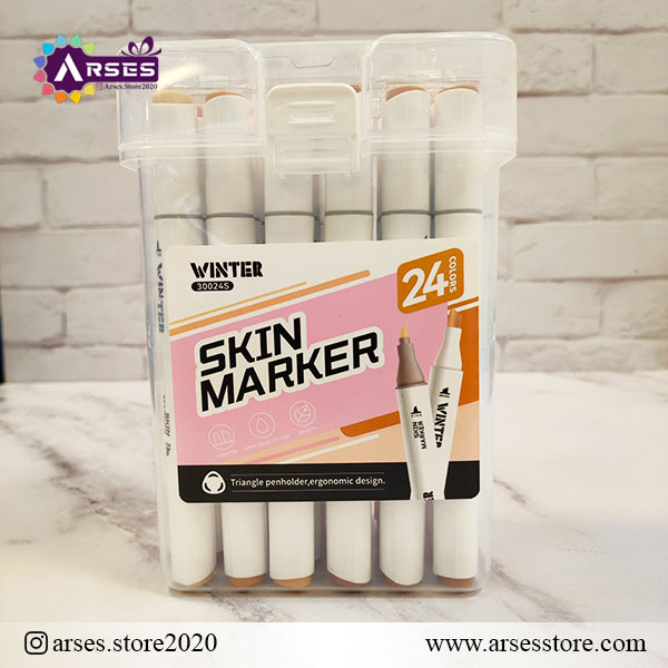 ماژیک 24 رنگ طیف پوستی وینتر