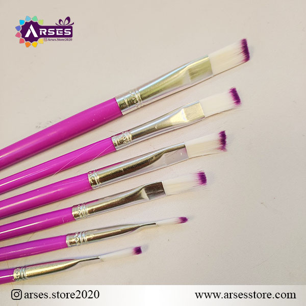 ست قلمو 6 عددی تخت