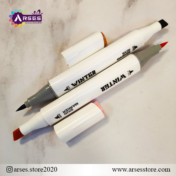 ماژیک 12رنگ طیف پوستی وینتر3