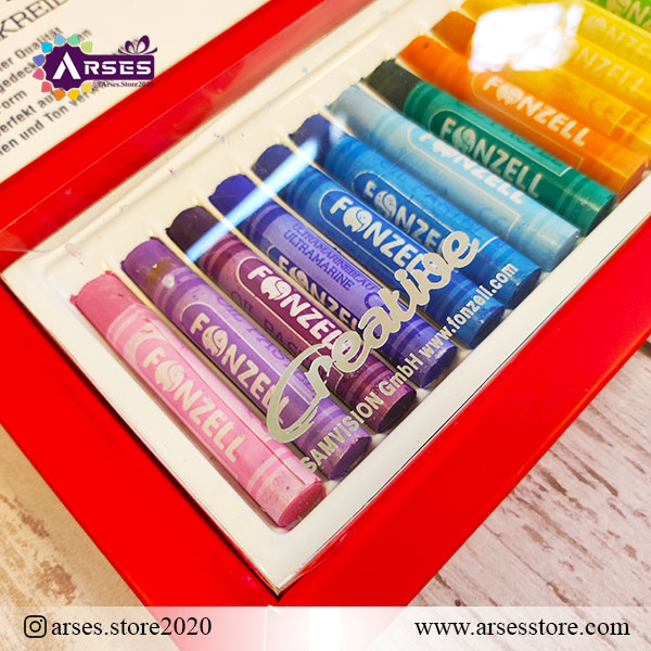 پاستل 25 رنگ روغنی فونزل2